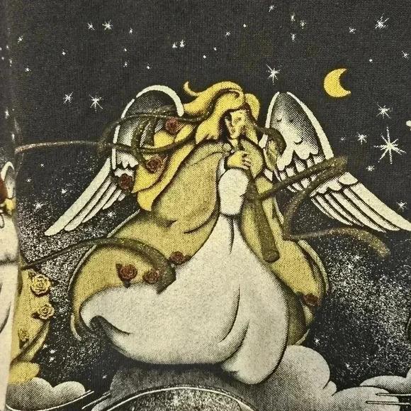 Vintage Art Unlimited Sportswear Sweatshirt With Angels Size XL EUC - Picture 12 of 16